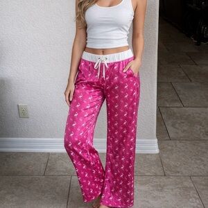 Just Flamingo Pjs  Bottoms Only. Size M. NWT